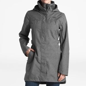 The North Face Gray Trench Coat